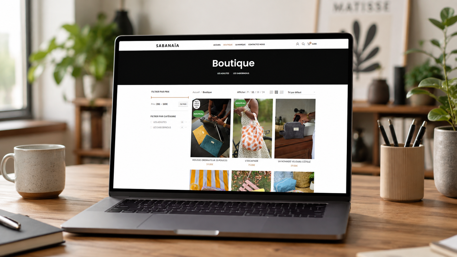 Sabanaia.fr — Donner vie à un univers de marque en ligne